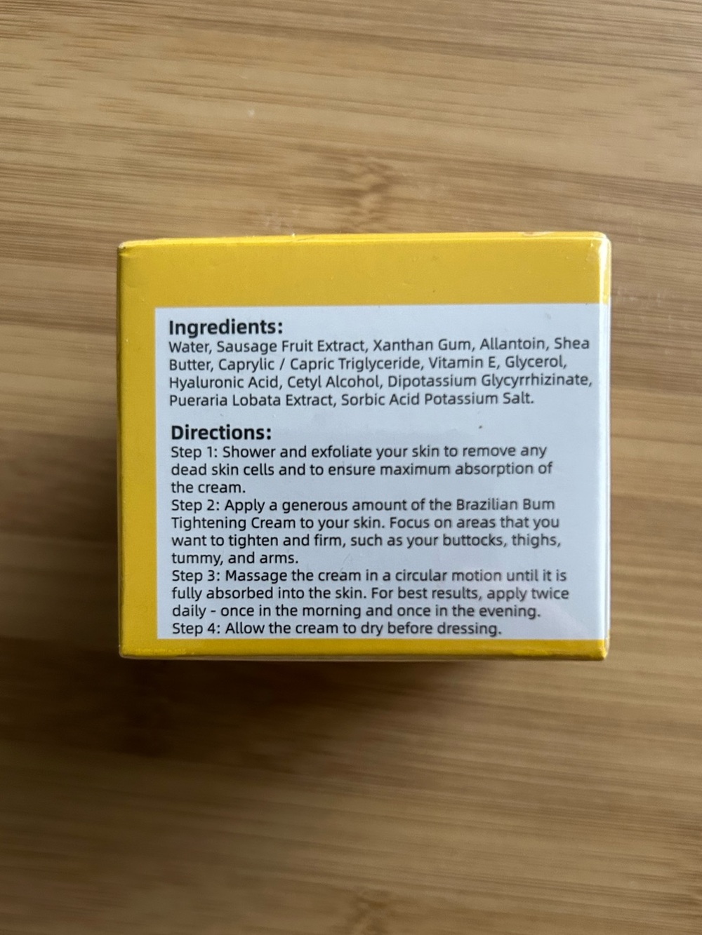 NIB Derphea Brazilian Bum Bum Cream - Picture 2 of 8